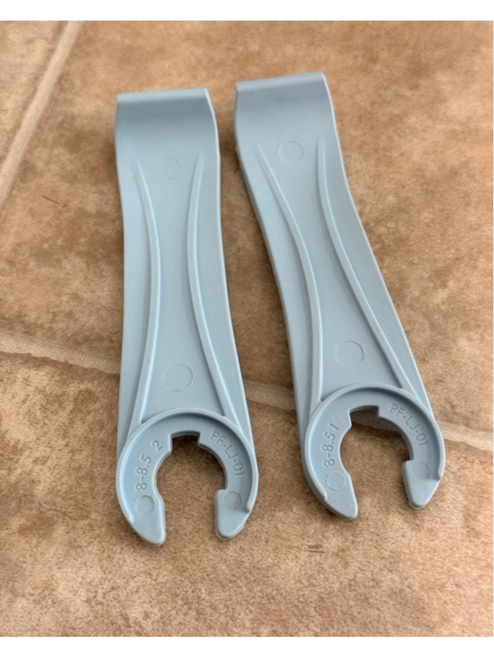 Size 8-8.5- Baby Blue Stelo Support Pashion Footwear